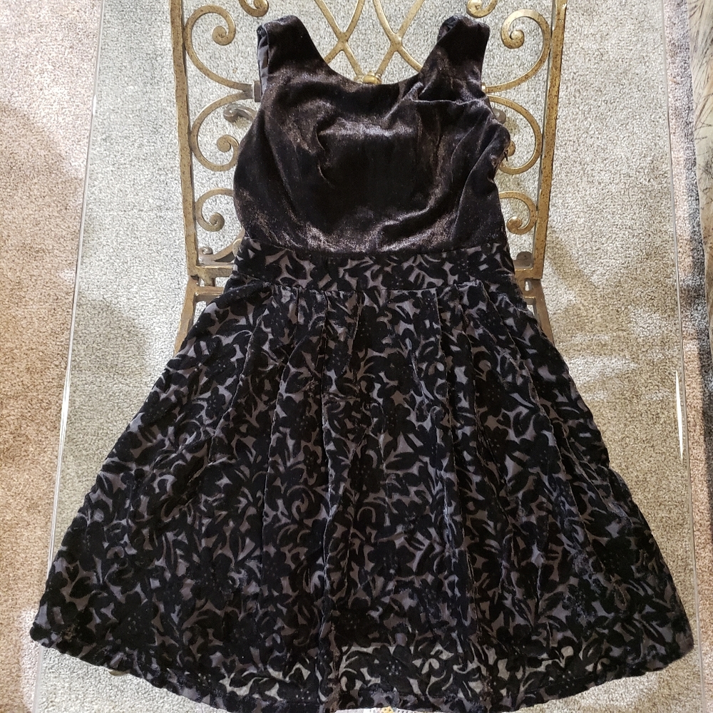 Little black dress.